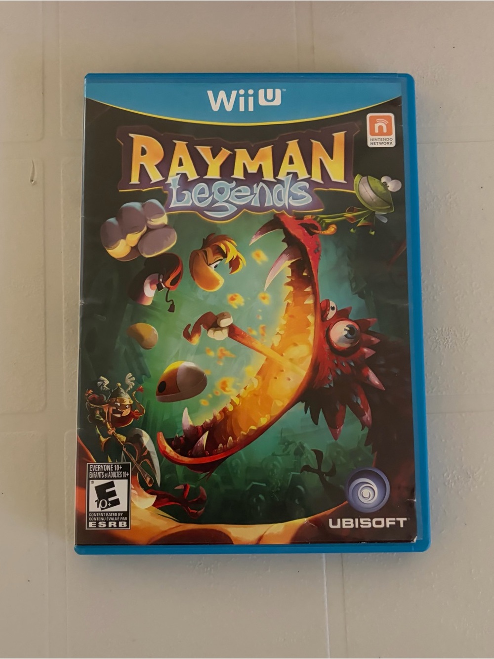 Rayman Legends (Wii U) - Blue Ubisoft game